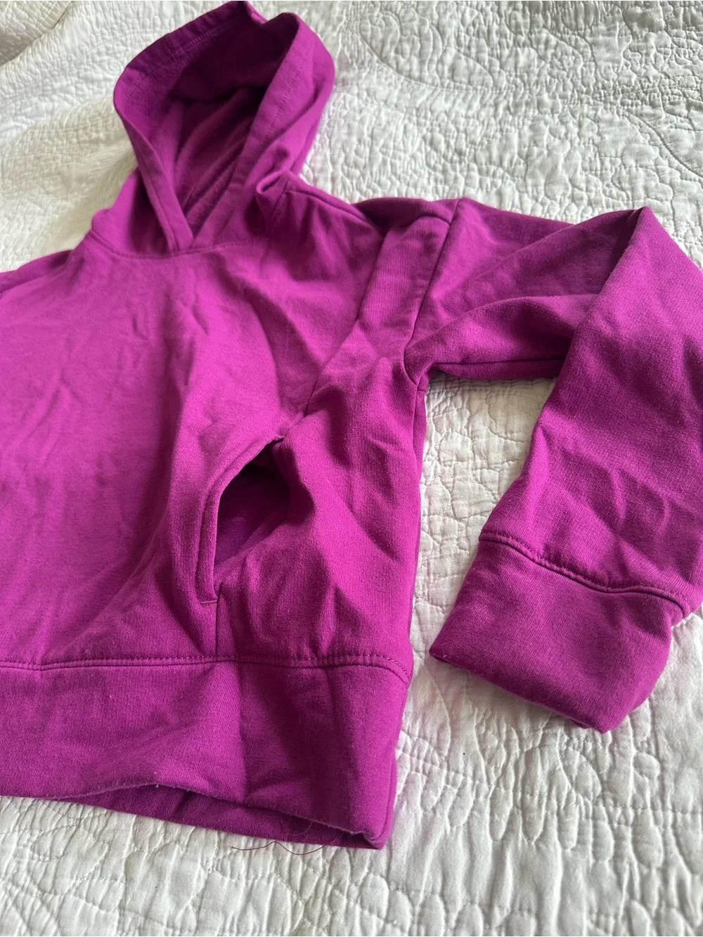 Yogalicious Fuchsia Hooded Sweatshirt & Jogger Set
